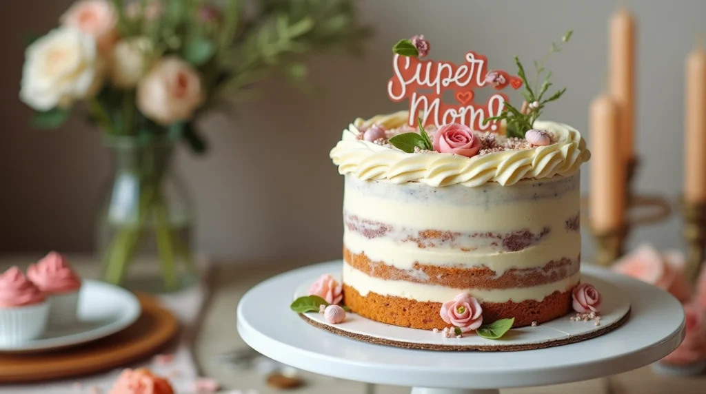 elizabeth single mom birthday cake